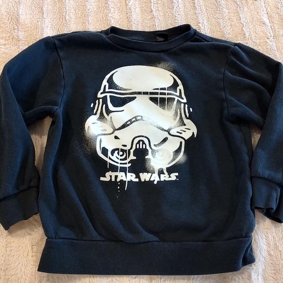Star Wars Kids Navy Blue Sweatshirt - Picture 1 of 3